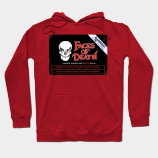 Faces of Death VHS Label Hoodie